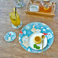 New Food Grade Silicone 3D Printing Round Placemat Coaster Set Creative New Products