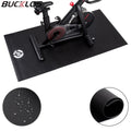 BUCKLOS Bike Riding Mat Indoor Cycling Training Mats Waterproof Universal Yoga Mat Fitness Exercise Treadmill Floor Protector