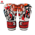 2022 Hot Selling Good Quality Durable Comfortable Fitness Wholesale Ufc Custom Logo Silkscreen Printed Winning PU Boxing Gloves