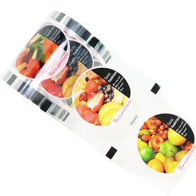 LLDPE Soft Translucent Moisture Proof Heat Seal Roll Film Auto Packing Beverage Snack Food Cup Packaging Film Roll