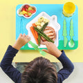 High Quality Custom Pattern Print Melamine Baby Dinner Set BPA-Free Durable Dishwasher Safe Non-Toxic Easy Clean Kids Dining