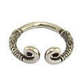 Hot Selling Trending Product Black Myth Wukong Fine Jewelry Adjustable Ring Creativity Design Curse Shaped Stainless Steel Hoop