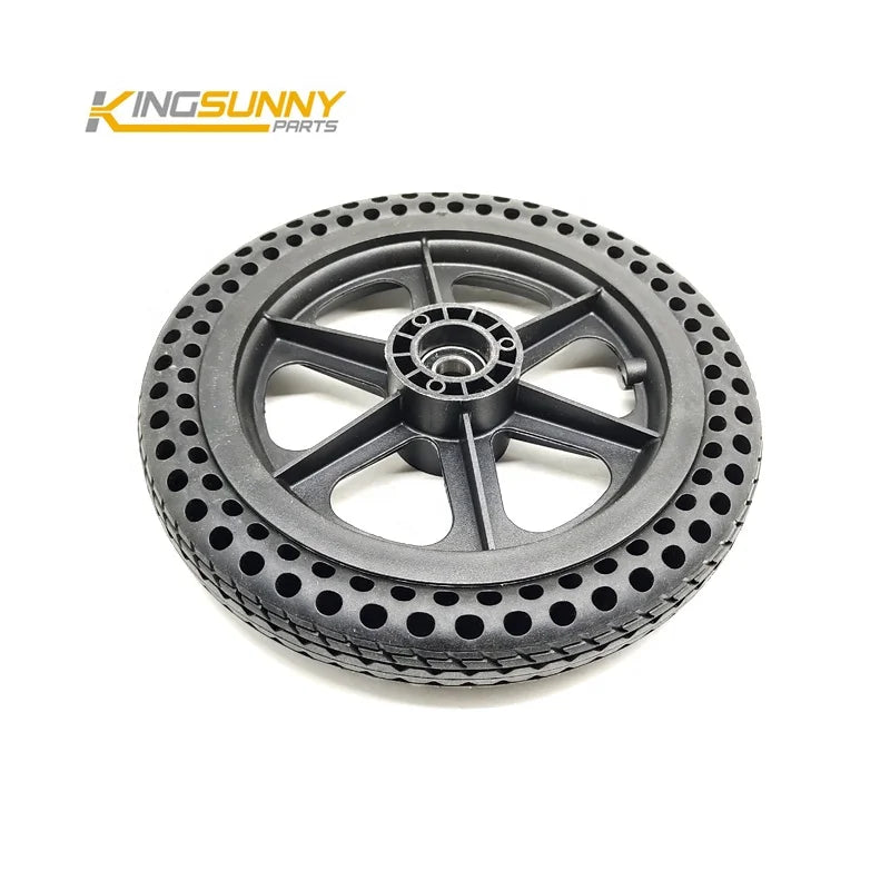 12X1.5 Explosion-proof Rubber Honeycomb Solid Tyre Wheel Electric Scooter Repair Parts Tires Wheel with 15mm Bearing Accessory