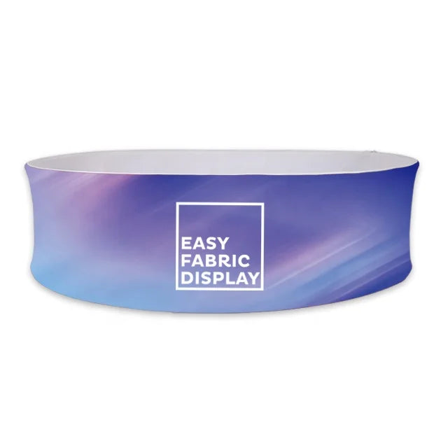 Round Circle Custom Size Hanging Sign Banner Exhibition Booth Stand Advertising Trade Show Display Tension Booth Equipment
