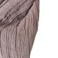 Fashionable Sand Washed Wrinkled Gauze Crepe Natural Pure Linen Fabric in Stock Lot for Clothing Garment Medieval Dress Blauze