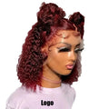 13*4 Front Lace Wavy Curly Wig Women Wig  Brazilian and Vietnamese Styles in Stock Wholesale