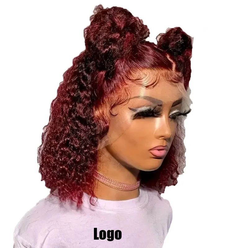 13*4 Front Lace Wavy Curly Wig Women Wig  Brazilian and Vietnamese Styles in Stock Wholesale