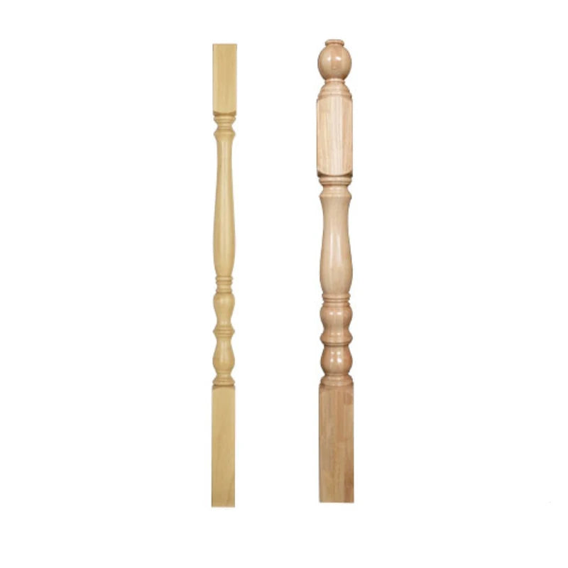Condibe European Style Wooden Original Color Railing Fence