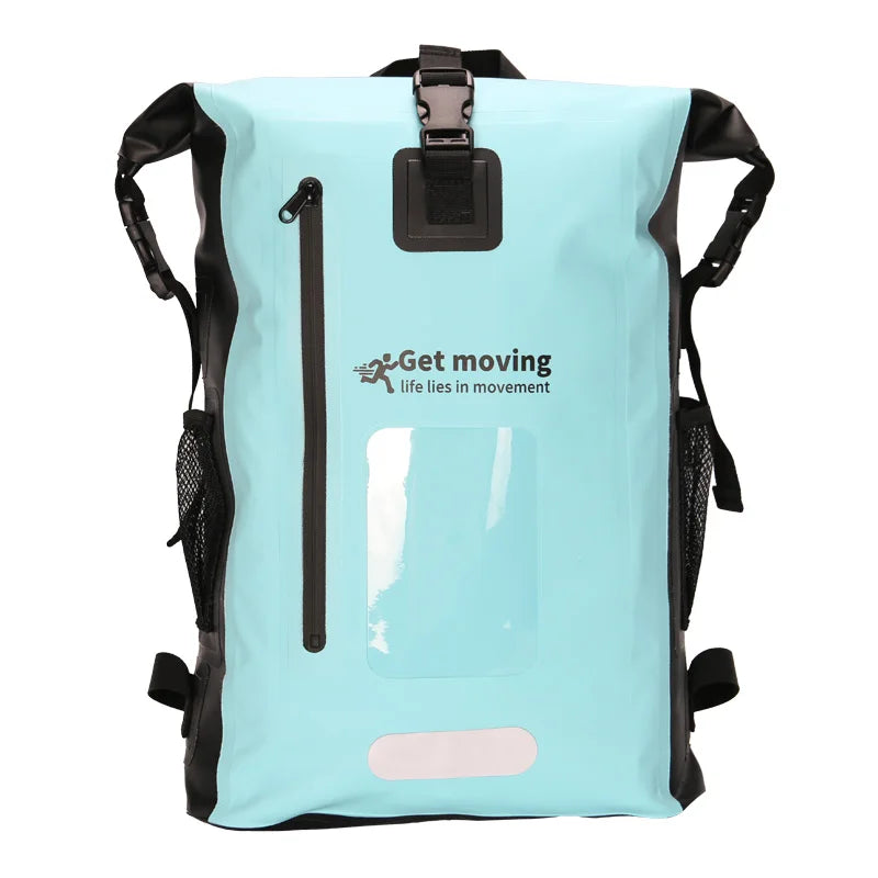 25L Waterproof Backpack Dry Bag for Men Women Dry Sack Waterproof Roll Top Bag for Kayaking Canoeing Boating Camping Hiking