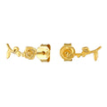 The Rose Love Stud Earrings Qings 925 Sterling Silver Flower Earrings