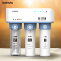 OEM 800GPD 6-Stage Tankless RO Water Purifier Alkaline Self-Cleaning Smart Display Compact System for Commercial Cafe