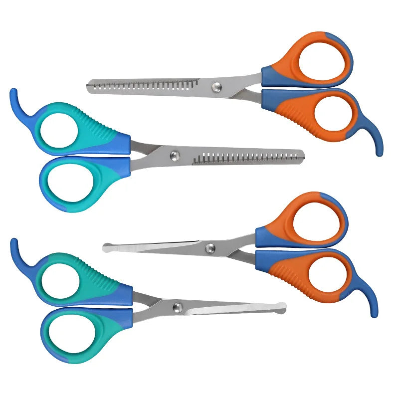 Dog Grooming Scissors Hair Cleaning Thinning Scissors for Dog Cat Pet Grooming Shears Professional Dog Scissors