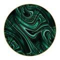 Classic Round Bone China Dinnerware Colorful Printed Eco-friendly Ceramic Plate for Weddings & Marriage Enamel Technique