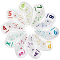 Wholesale Custom Golf Irons Headcover Embroidery PU Leather Golf Covers Set
