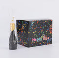 16cm Small Size Party-popper-confetti champagne Bottle Shaped Color Spray Streamer Popping Party Popper