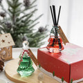 Christmas High-End 100ml Glass for Reed Diffuser Fireless Aromatherapy Essential Oil for Fresh Air Fragrance Home Hotel Bedroom