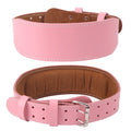 Bodybuilding Workout Customized Logo Workout Strength Pink  Fitness Safety Weight Lifting Belt for Girls
