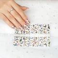 2026 OEM Gold Butterfly Designer 3D Moon Art Independence Day Character Nail Stickers for Sale
