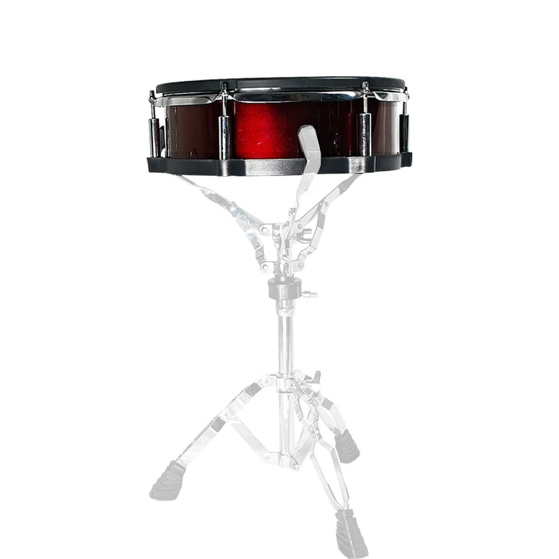 Lemon Wooden Drum Pad 12" Dual Zone Mesh Head for Electronic Drum