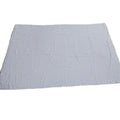 Custom Logo White 100% Polyester Microfiber Hajj Ihram Towels Soft Dry Woven Clothes for Hajj and Umrah High Water-Absorbing