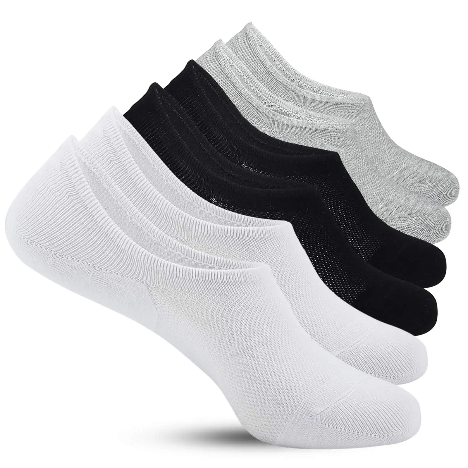 Wholesale Women and Men Combed Cotton Invisible Socks Custom Solid Colour Breathable Low Cut Short Boat Socks