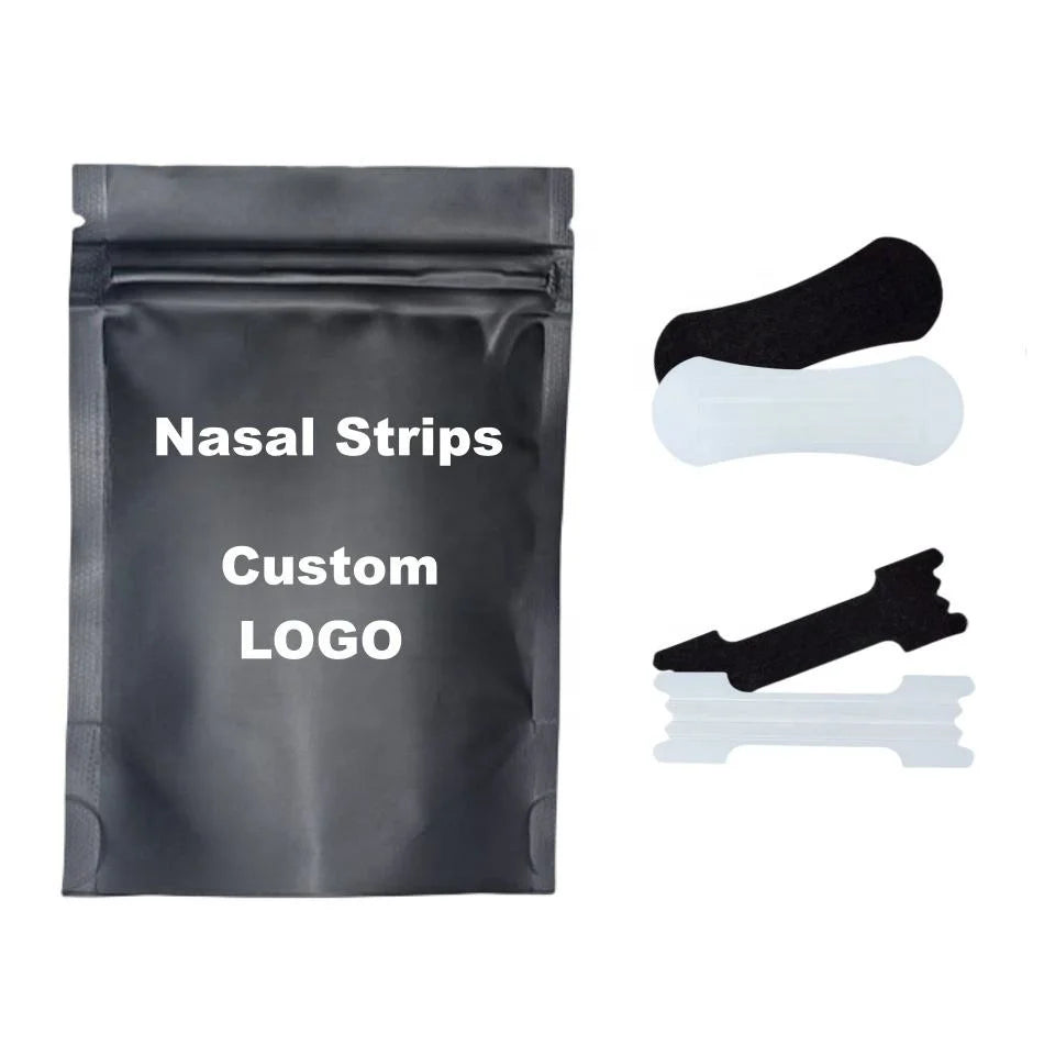 HLK Best Selling Custom Nasal Strips Extra Strong Sports Athlete Better Breathing Sleep and Snoring Relief
