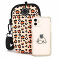 Crossbody Shoulder Phone Bag for Dogs Training Bag with Poop Bag Dispenser Pet Supplies