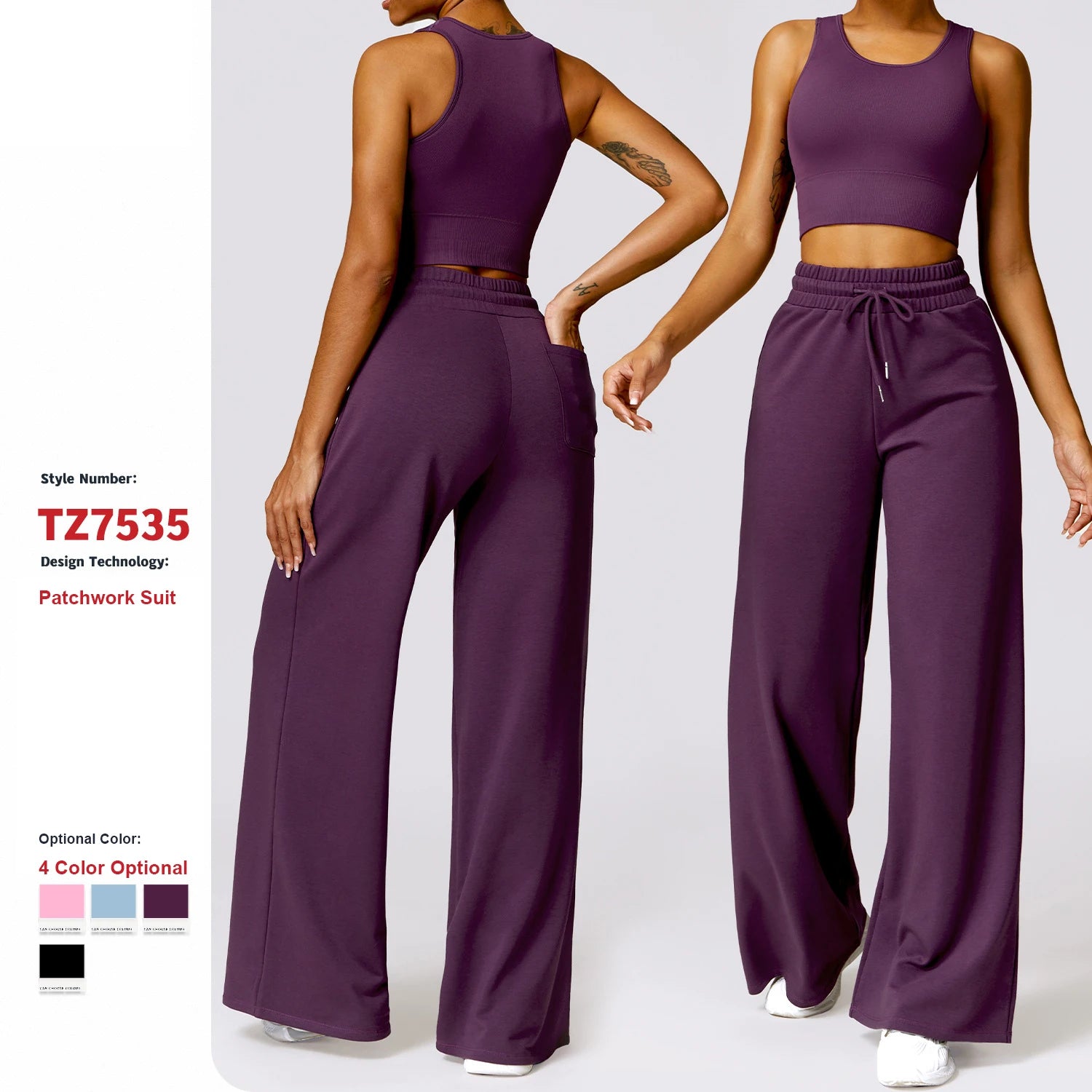 Women Yoga Set Workout Clothes Sports Gym Seamless Fitness Crop Top Yoga Gym Fitness Sets Sportswear