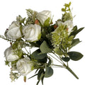 Cheap Wholesale Artificial Flowers Nine Heads Intelligent Rose