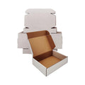 Custom Logo Printed Recyclable Corrugated Shipping Mailer Box Folding Cardboard Paper with Embossing Feature Reusable