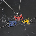 Creative Jewelry Hot Sale Anime Series Elf Poketmonster Three Holy Birds Pendant Fine Jewelry Necklaces