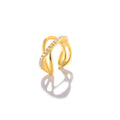 No Pierced Ear Clip Cross C Shape Zircon Earrings Ear Cuff Women 925 Sterling Silver Jewelry