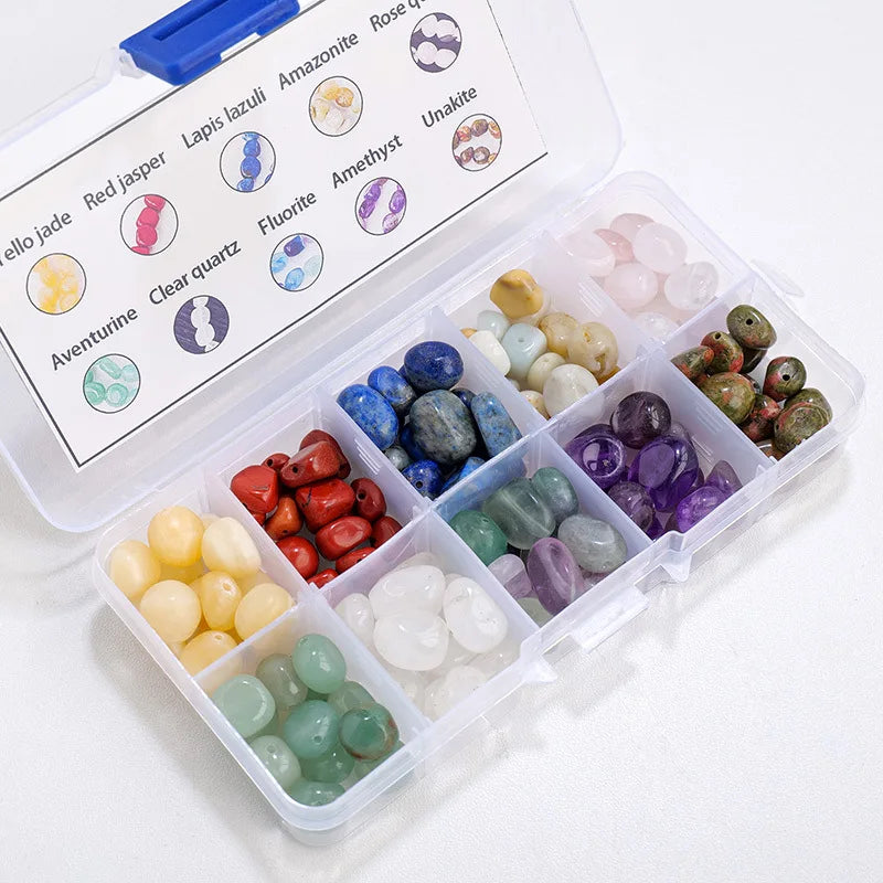 Wholesale Natural Crystals Healing Stones Crystal Box Set Crystal Tumble Stone Set