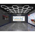 Manufactory High Power Exhibition Car Coating Detailing Club Auto Wash Beauty Hexagonal Led Light