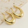 Beimai OEM 18K Gold Stainless Steel Drop Fine Jewelry Earrings