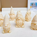 New Santa Candle Silicone Mold Dwarf Silicone Mold Plaster Mold Decoration Table