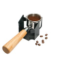 Factory Price 1PCS Espresso Portafilter Standard Coffee Tamper Barista Tools with Weighing Rack Holder Stocked