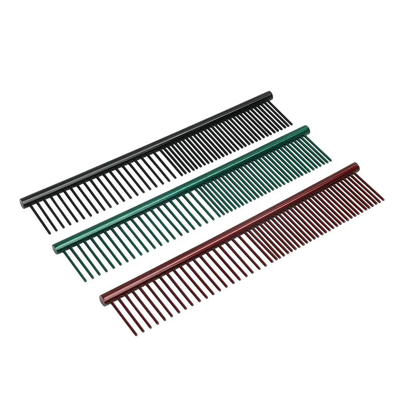 Pet Comb Hair Cleaning Cat Grooming Products Fleas Dandruff Tangles Hair Removal Brush Professional Dog Cat Combs
