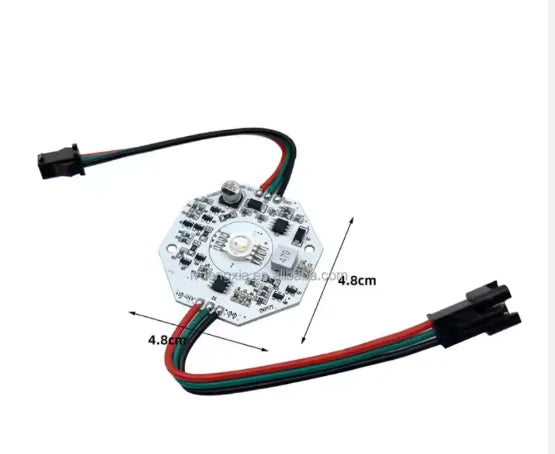 4W UCS2904 LED Pixel Module Point Light Source RGBW RGBWW Big Power DC12-24V Light Source Board