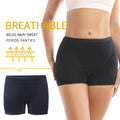 Heavy Flow Menstrual Panties 4-Layer Leak Proof Cotton Boyshorts Period Underwear Absorbent Overnight Incontinence Boxer Briefs