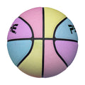 Competitive Price Custom Logo Basketball Size 7 UV Color Change PU Leather Indoor Outdoor Training Gear