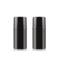 30ml 50ml 80ml 100ml 120ml 150ml Black Skin Care Cosmetic Plastic Bottles Vacuum Press Lotion Bottle Airless Bottle