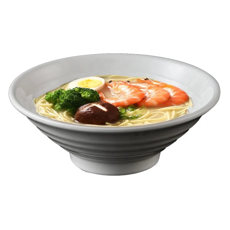 Japanese Restaurant Dinnerware Ramen Serving Custom 8.5 Inch  Melamine Noodle Bowl
