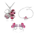 DAIHE Fashion Jewelry Dubai Gold Jewelry Sets Indian Wedding Necklace Jewelry Set for Woman