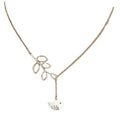 Hot Fashion Collares Collier Jewelry Leaves Bird Pendant Necklace Chokers Necklace Sweater Chain