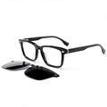 DOISYER Retro Square Sunglasses Hot Sale Optical Frame UV400 Polarized Classic Clip Eyeglasses Pilot Tac Magnetic Acetate