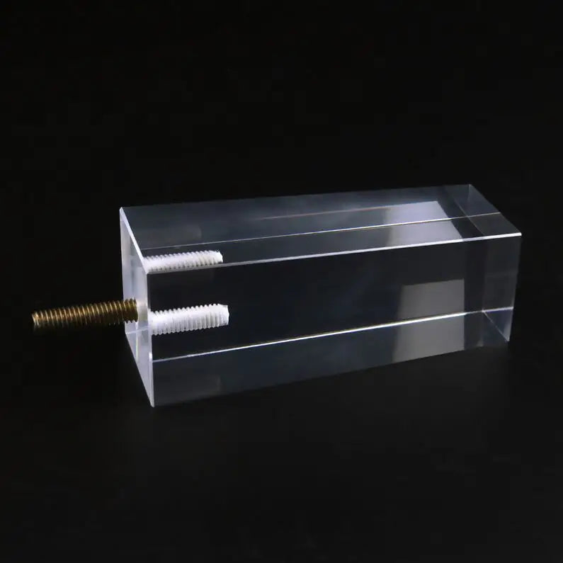 WEKIS Sofa Legs Transparent Furniture Feet Acrylic Bench Legs Fashion Cabinets Coffee Table Foot Sofa Foot for Dining Table