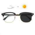 SKYWAY Classic Half Frame Anti Blue Light Blocking Photochromic Eyeglasses Frames Anti Ultraviolet Color Changing Eye Glasses