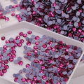 JC Crystal Hot Sales SS20 1440 Pcs/bag Crystal Flatback Hot Fix Rhinestones  Round Shape Crystal AB Hotfix Flatback Rhinestones