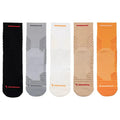 Custom Logo Black Cushion Terry Crew Socks One Size Cotton Spring Socks for Men Women Breathable Anti-Bacterial